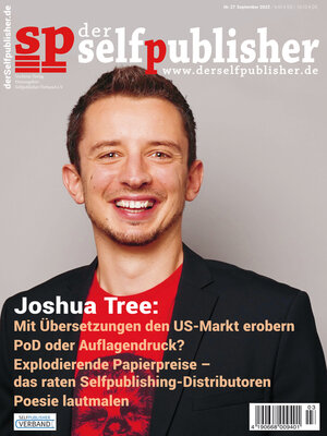 cover image of der selfpublisher 27, 3-2022, Heft 27, September 2022